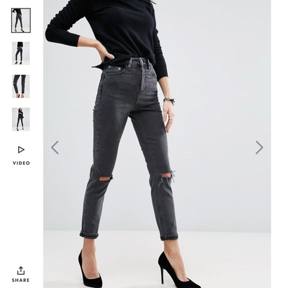 ASOS Farleigh high waist slim mom jeans